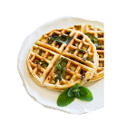 Minty Mint Belgian Waffles 